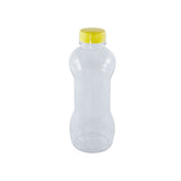 زجاجة عصير بلاستيكية 500 مل بغطاء على شكل دمبل 100 قطعة