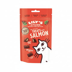 Lily's Kitchen Salmon Pillow Cat Treats 60G