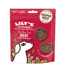 Lily's Kitchen The Best Ever Beef Mini Burgers Dog Treats 70G