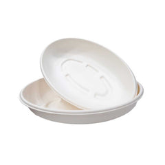 Bagasse Burrito Bowl White 18 Oz Pet Lid - Your One Stop Solution UAE