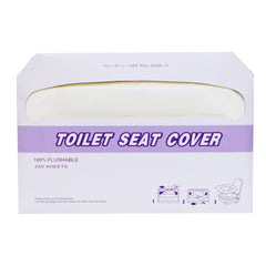 Disposable Paper Toilet Seat Cover 250 Sheets 1 Pack - Your One Stop Solution UAE
