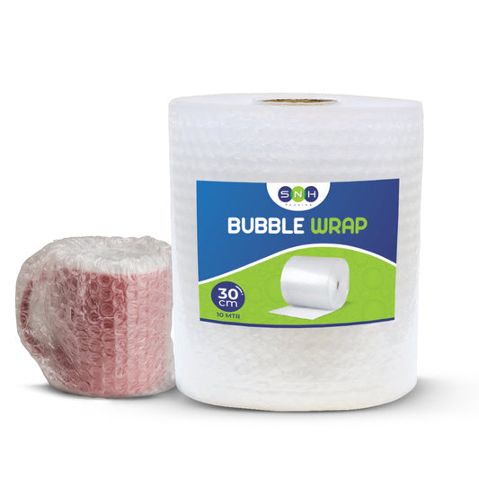 SNH Packing Bubble Wrap 30CMX10M Large - Your One Stop Solution UAE