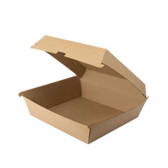 Kraft Dinner Box – 175x90x85mm | 50 PCS x 1 PKT | Eco-Friendly Takeaway Food Box