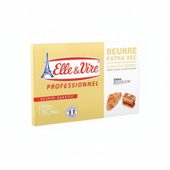 ELLE & VIRE CROISSANT BUTTER 84% 1 X 10 KG