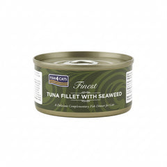 Fish4Cats Finest Tuna Fillet with Seaweed Wet Cat Food 70g
