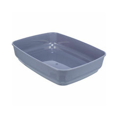 Trixie Delio Cat Litter Tray Rim with Cats Design - GREY/35X20X48CM