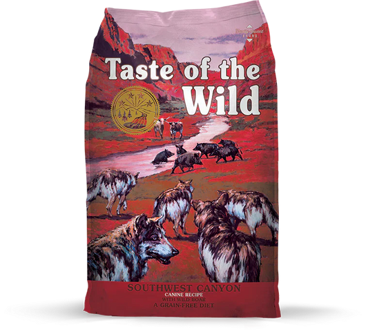 Taste of the Wild Southwest Canyon Canine Recipe with Wild Boar 12.7kg