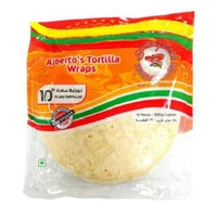 Senor Pepe 10" Alberto's Tortilla Wraps Plain 6 pcs 412g x 20pkt