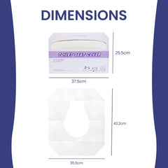 Disposable Paper Toilet Seat Cover 5000 Sheets - Your One Stop Solution UAE