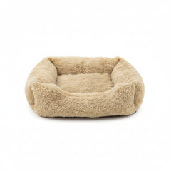 Grizzly Square Bed Light Brown - 66 x 56 x 18cm - Medium
