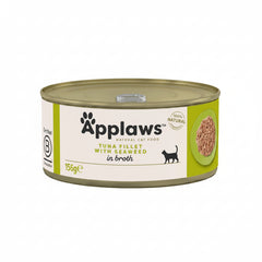 Applaws Tuna Fillet with Seaweed in Broth Wet Cat Food 156G