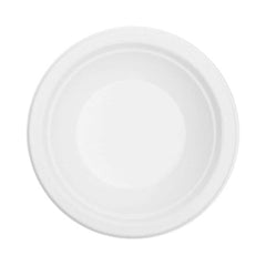 Bagasse Round Bowl White 12 Oz 1X300 Pieces - Your One Stop Solution UAE