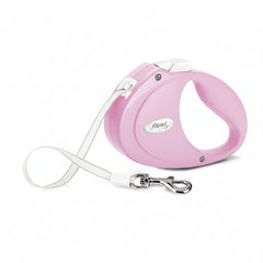 Flexi - Pu00T2-251-Ro - Dog Lead - Retractable Lead - Puppy Tape - 2 M - Pink