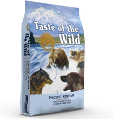 Taste of the Wild Grain Free Premium High Protein Dry Dog Food Pacific Stream Adult - Smoked Salmon- 2 KG