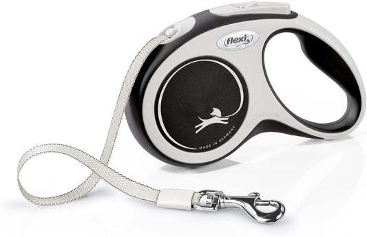 Flexi New Comfort Tape 5m Black, Small