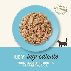 Applaws Tuna & Sea Bream Adult Wet Cat Food 70g Pouch