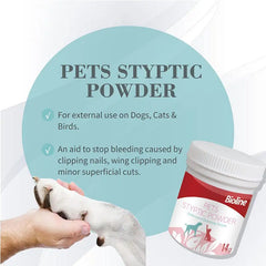 Bioline Pets Blood Stopper Styptic Powder Weight - 14g