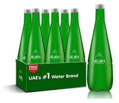 AL AIN WATER SPARKLING GLASS BOTTLE 750ML