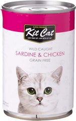 Kit Cat Wild Caught Sardine & Chicken 400grm