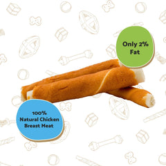 GOOD BOY Armitage Jumbo Chicken Chewy Twists - 100G