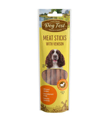 Dog Fest Meat Sticks With Vension For Adult Dogs - 45g