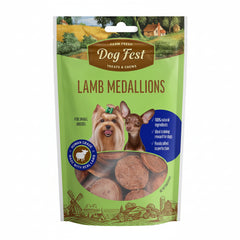 Dog Fest Lamb Medallions For Mini-Dogs - 55g
