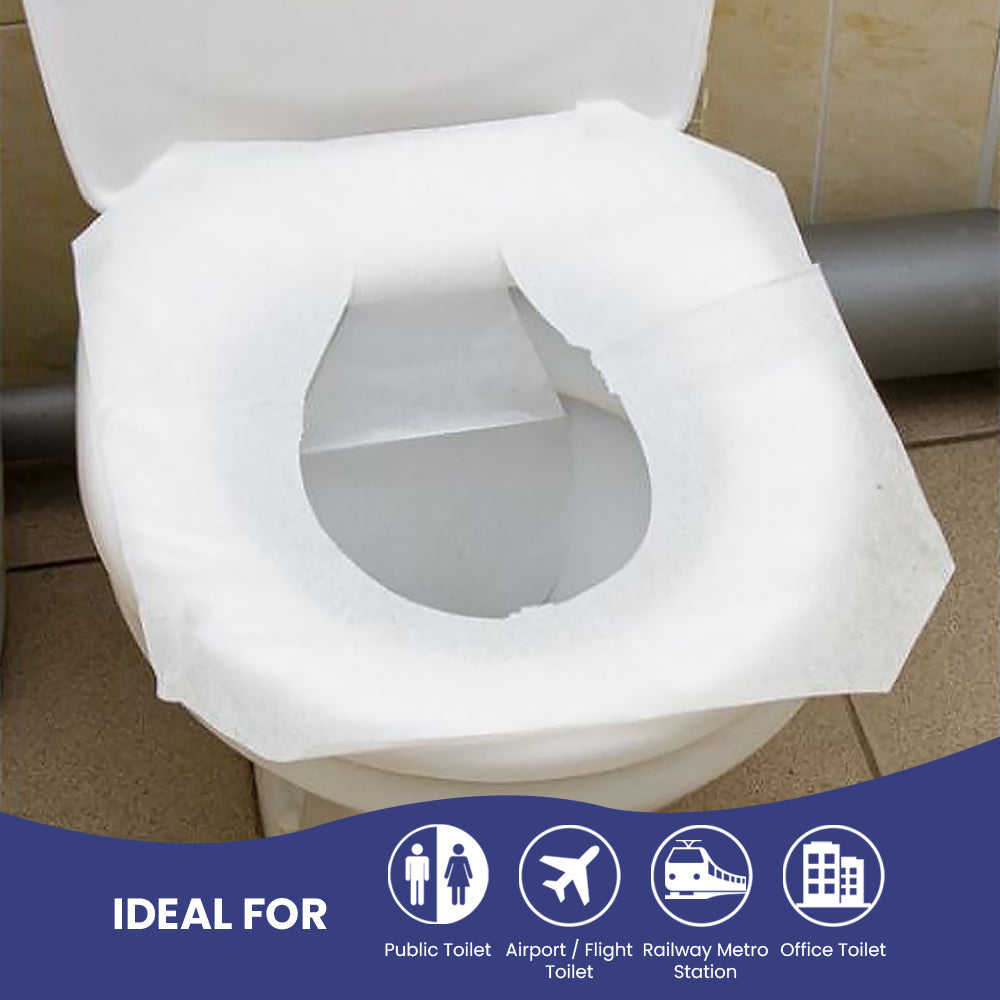 Disposable Paper Toilet Seat Cover 250 Sheets 1 Pack - Your One Stop Solution UAE