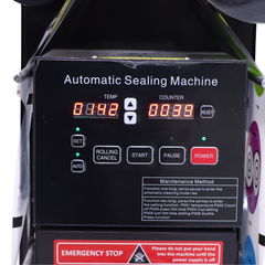 Automatic PP Cup Sealing Machine | Commercial Bubble Tea & Juice Cup Sealer | Food Packaging Equipment