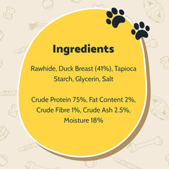 GOOD BOY Armitage Mega Chewy Twist with Duck