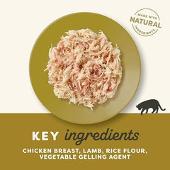 Applaws Chicken with Lamb in Jelly Adult Wet Cat Food 70g Pouch