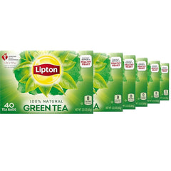 LIPTON GREEN TEA BAGS 100sX12PKT