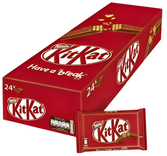 Kitkat 4 Finger Chocolate Bar - 41.5g x 24 (English)