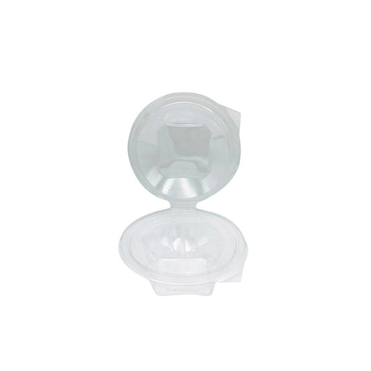 Clear Hinged Salad Bowl – Disposable Food Container