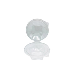 Clear Hinged Salad Bowl – Disposable Food Container