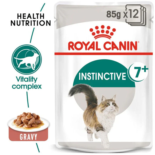 Royal Canin Instinctive 7+ in Gravy Adult Wet Cat Food