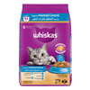 Whiskas Adult Hairball Control with Chicken & Tuna Dry Cat Food - 1.1KG