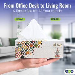 AL FAJR Facial Tissue – 200 Sheets 5 Boxes x 6 Pkt
