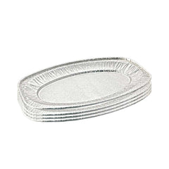 Aluminium Oval Platter 65220 Silver 1X50 Pieces - Your One Stop Solution UAE