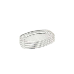 Aluminium Oval Platter 6550 Silver 1X150 Pieces - Your One Stop Solution UAE