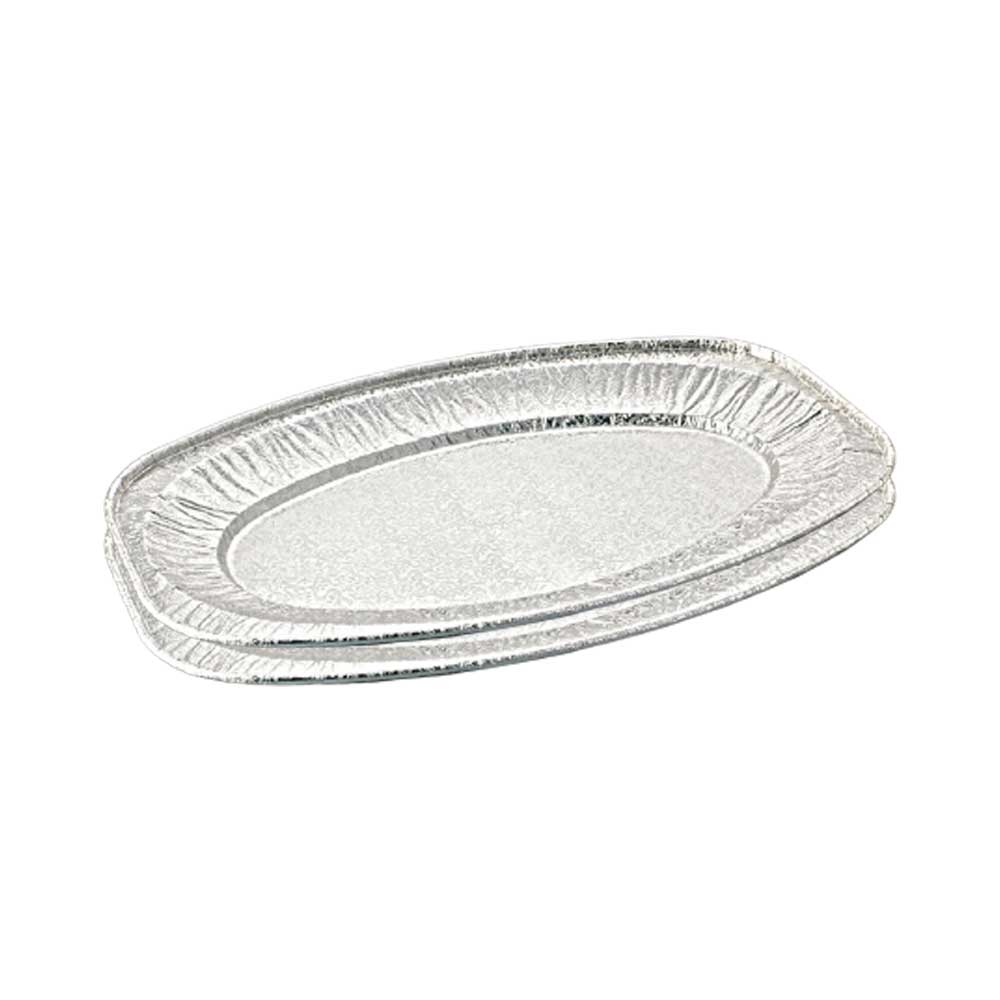 Aluminium Oval Platter 65220 Silver 1X50 Pieces - Your One Stop Solution UAE