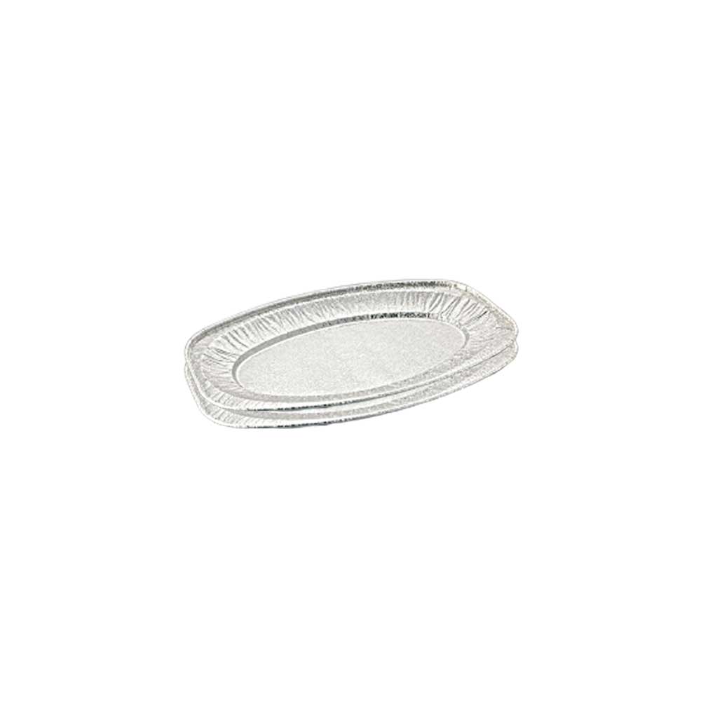 Aluminium Oval Platter 6550 Silver 1X150 Pieces - Your One Stop Solution UAE