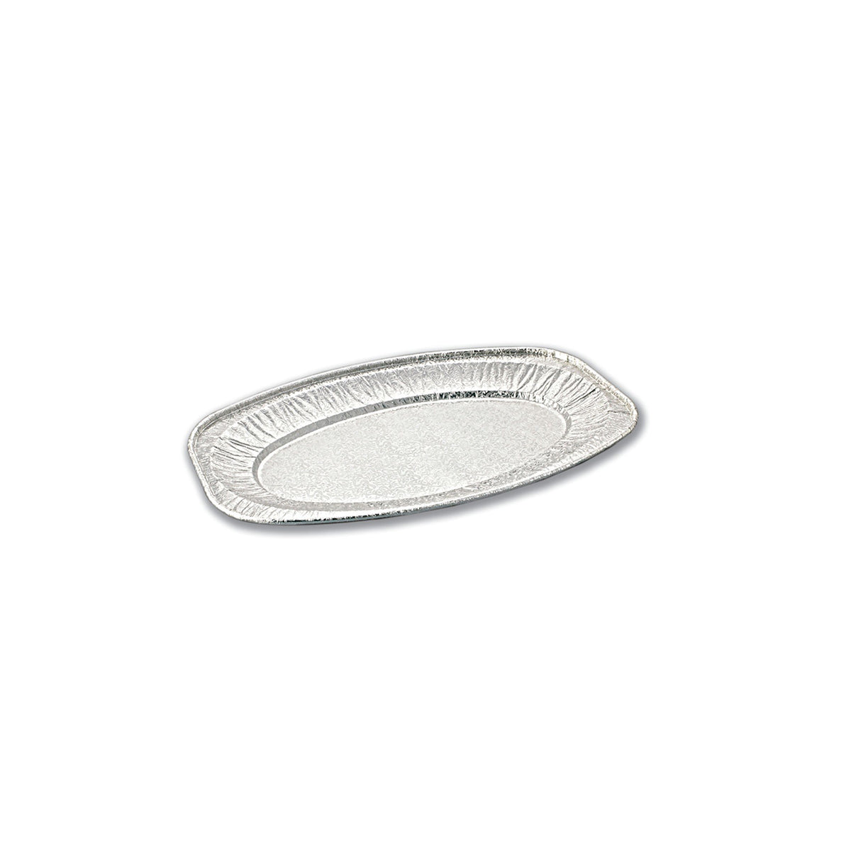 Aluminium Oval Platter 6550 Silver 1X150 Pieces - Your One Stop Solution UAE