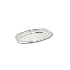 Aluminium Oval Platter 6550 Silver 1X150 Pieces - Your One Stop Solution UAE