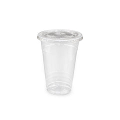 PET JUICE CUP & Lid 98mm Disposable Cold Drink Cup
