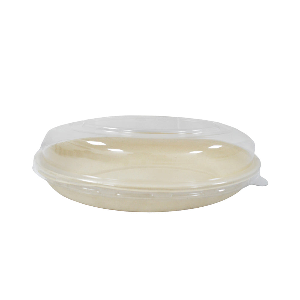 Bagasse Burrito Oval Bowl 24 Oz Pet Lid 600 Pieces - Your One Stop Solution UAE