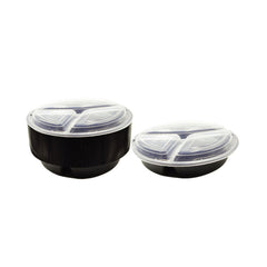 Microwave Container Round With Lid 48 OZ