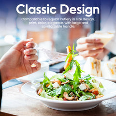 Clear Plastic Fork Heavy Duty Cutlery