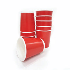 Red Double Wall Paper Cups – 4oz, 8oz & 12oz | Premium Insulated Disposable Cups