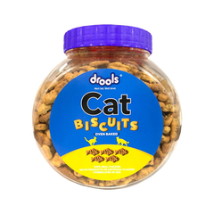Drools Cat Biscuits, Real Chicken, 400g | Cat Food