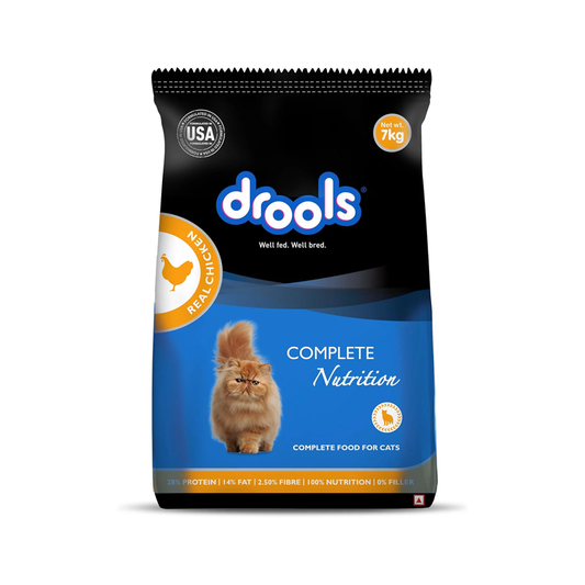 Drools Dry Cat Food,Real Chicken, 7 KG